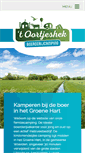 Mobile Screenshot of campinghetoortjeshek.nl